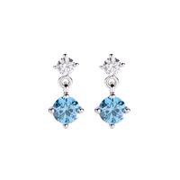 Orecchini Amen Donna Princess in Argento Zircone ETOBAC - ETOBAC